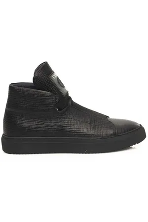 Cerruti 1881 Sko, Herre, Sort, 41 EU, Læder, Ægte Læder Høj Sneaker