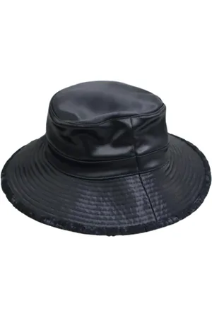Hermès Pre-owned, Dame, Sort, ONE SIZE, Polyester, Pre-owned Stof hatte
