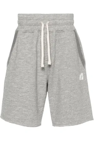 Autry Shorts, Herre, Grå, XL, Bomuld, Jersey Melange Bomuld Shorts