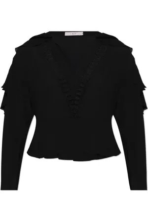 IRO Bluser & Skjorter, Dame, Sort, L, Uld, Top `Begonia`