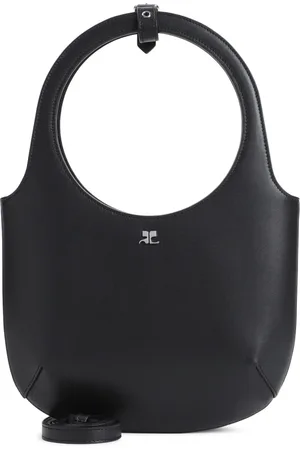 Courrèges Taske, Dame, Sort, ONE SIZE, Læder, Sort Lædertaske