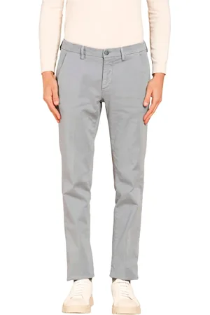 Masons Bukser, Herre, Blå, L, Uld, Slim Fit Azure Chino Bukser
