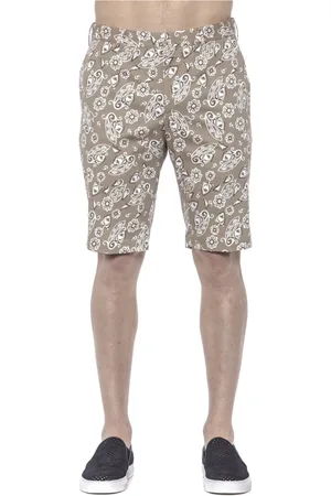 PT Torino Shorts, Herre, , M, Herre Bermuda Shorts i Mønstret Stof