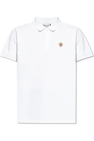 Bally Top, Herre, Hvid, S, Bomuld, Polo med logo