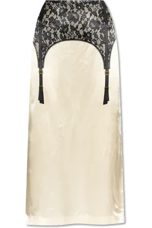 Moschino Nederdel, Dame, , S, Satin, Satin nederdel