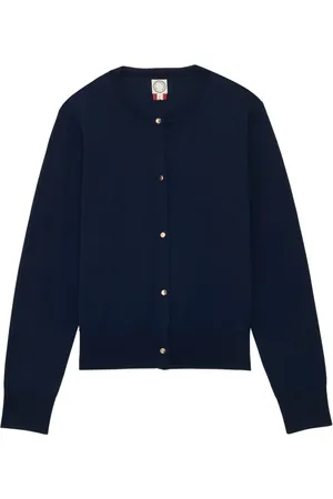 Inès de la Fressange Strik, Dame, Blå, S, Cesarion Cardigan