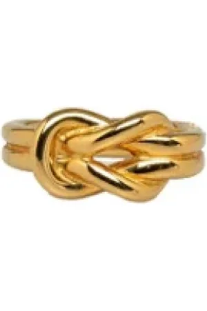 Hermès Pre-owned, Dame, Gul, ONE SIZE, Uld, Pre-owned Metal trklaeder