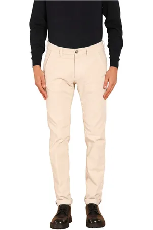 Masons Bukser, Herre, , L, Bomuld, Velvet Slim Fit Chino Bukser