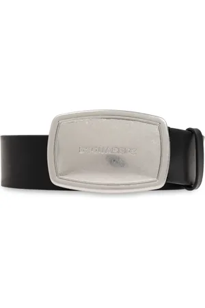 Dsquared2 Tilbehør, Herre, Sort, 85 CM, Læder, Læderbælte