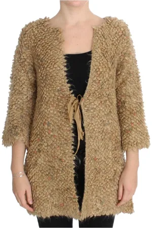 PINK MEMORIES Strik, Dame, , S, Uld, Luksus Sweatercoat Cape