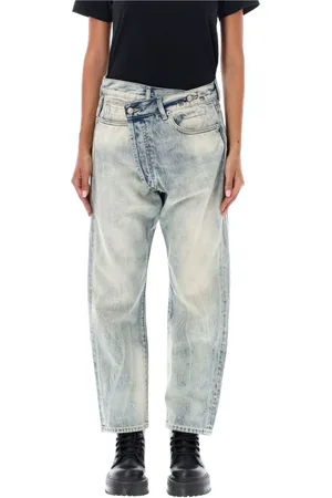 R13 Jeans, Dame, Blå, W26, Bomuld, Vintage Ash Crossover Jeans
