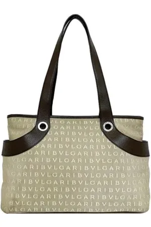 Bvlgari Pre-owned, Dame, , ONE SIZE, Tyl, Pre-owned canvas håndtasker