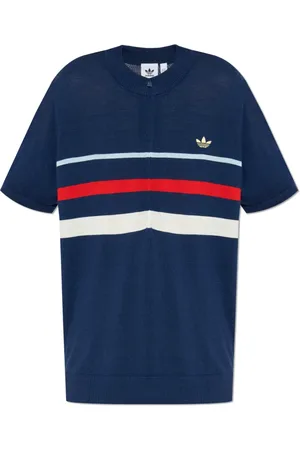 adidas Top, Herre, Blå, XS, Uld, Uld top
