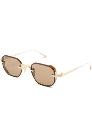 AKONI Tilbehør, unisex, Brun, 47 MM, Tyl, Aks307 B Solbriller