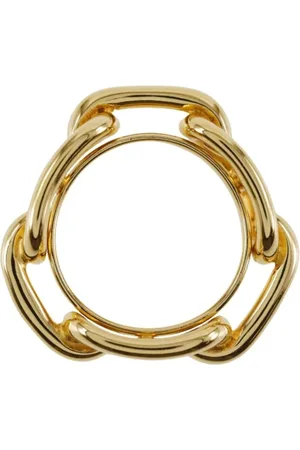 Hermès Pre-owned, Dame, Gul, ONE SIZE, Tyl, Pre-owned Metal trklaeder