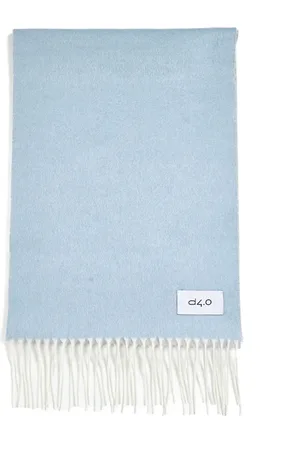 D4.0 Tilbehør, Herre, Blå, ONE SIZE, Uld, Stilfulde Tørklæder Kollektion
