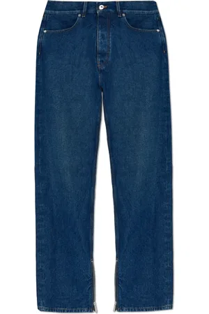 OFF-WHITE Jeans, Herre, Blå, W31, Bomuld, Jeans med Logo