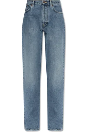 Moschino Jeans, Dame, Blå, XS, Bomuld, Jeans med vintage effekt