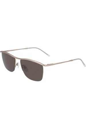 DKNY Tilbehør, Dame, Lyserød, 55 MM, Uld, Rosaguld Metal Solbriller