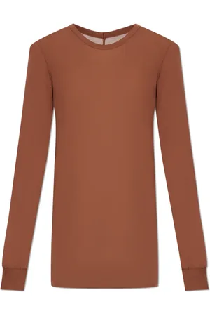 Rick Owens Top, Herre, Brun, M, T-shirt Basic