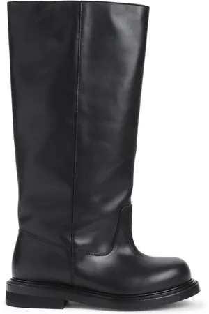 Moschino Sko, Dame, Sort, 38 EU, Uld, Stilfulde Nero Støvler