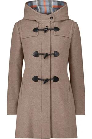 gil-bret Frakke, Dame, , M, Uld, Hætte Dufflecoat Uld Velour Toggle