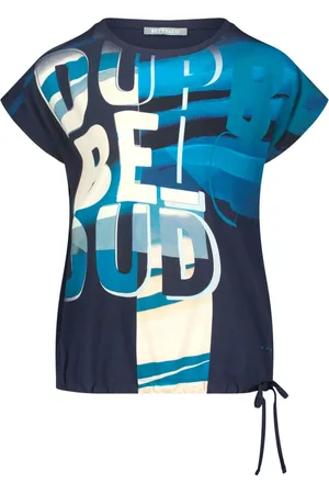 Betty & Co Top, Dame, Flerfarvet, XL, Casual Shirt med Print