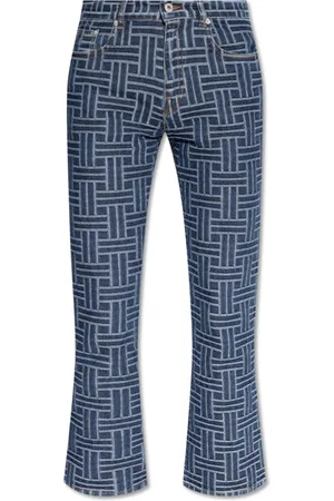 Kenzo Jeans, Dame, Blå, W25, Bomuld, Jeans med Logo