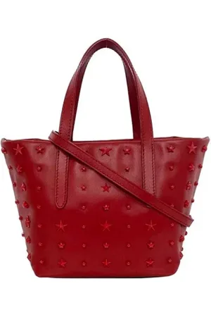 Jimmy Choo Pre-owned, Dame, Brun, ONE SIZE, Tyl, Pre-owned Stof hndtasker