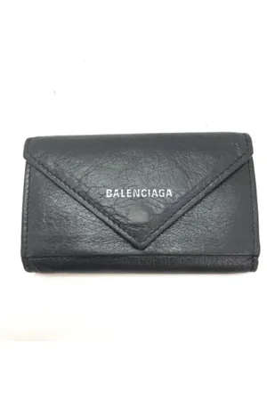 Balenciaga Pre-owned, Herre, Sort, ONE SIZE, Tyl, Pre-owned Laeder punge