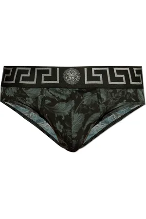 VERSACE Undertøj, Herre, Sort, 2XL, Bomuld, Mønstrede trusser