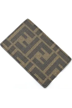 Fendi Pre-owned, unisex, Brun, ONE SIZE, Tyl, Pre-owned Canvas punge