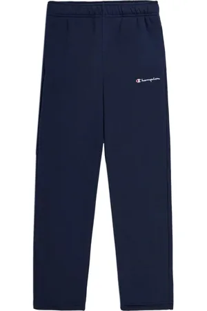 Champion Bukser, Herre, Blå, S, Bomuld, Logo Broderede Sweatpants