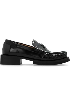 Ganni Sko, Dame, Sort, 36 EU, Uld, Loafers sko