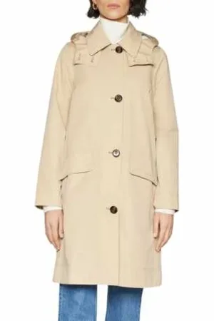 Barbour Frakke, Dame, , XL, Trench Coat med Aftagelig Hætte