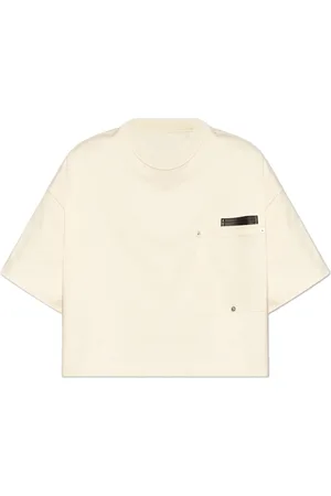 Bottega Veneta Top, Dame, , S, Bomuld, T-shirt med lommer