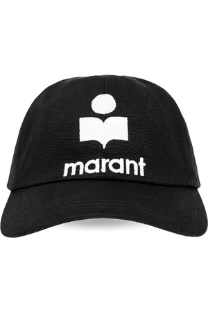 Isabel Marant Tilbehør, Dame, Sort, 59 CM, Bomuld, ‘Tyron’ baseball cap