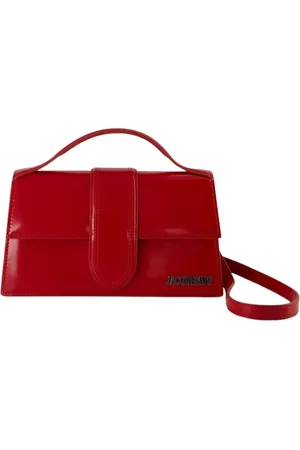 Jacquemus Taske, Dame, Rød, ONE SIZE, Uld, Le Grand Bambino Taske