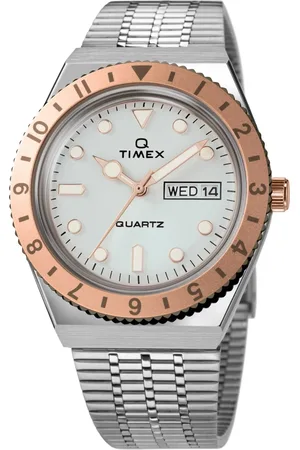 Timex Tilbehør, Dame, Lyserød, ONE SIZE, Uld, Q Reissue Rustfrit Stål Ur