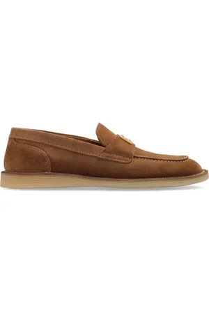 Dolce & Gabbana Sko, Dame, Brun, 36 EU, Uld, Skotype loafers