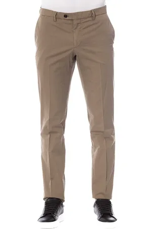 Trussardi Bukser, Herre, Brun, XS, Bomuld, Brun Bomuld Bukser Elegant Stil