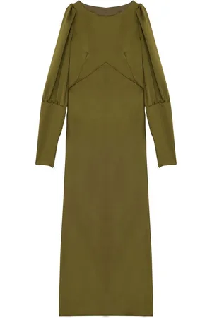 Inès de la Fressange Kjole, Dame, Grøn, XL, Polyester, Alberta Dress