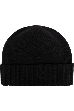 Dolce & Gabbana Tilbehør, Dame, Sort, ONE SIZE, Kasket med logo