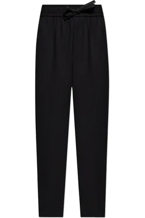 Dolce & Gabbana Bukser, Herre, Sort, 2XL, Uld, Uldbukser
