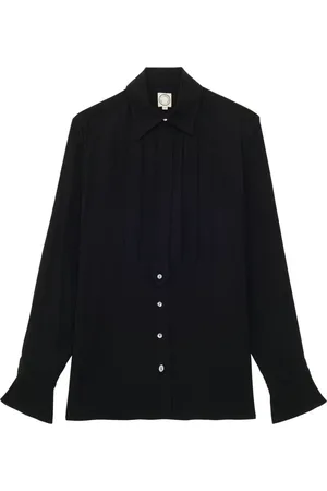 Inès de la Fressange Bluser & Skjorter, Dame, Sort, XS, Rayon, Clara Shirt