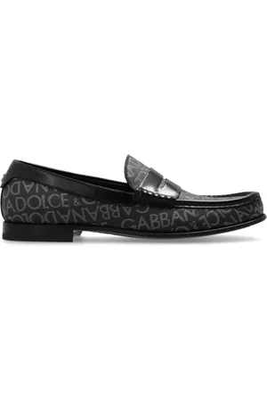 Dolce & Gabbana Sko, Herre, Sort, 43 EU, Læder, Skotype loafers