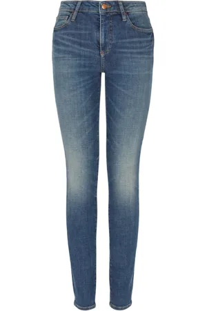 Armani Exchange Jeans, Dame, Blå, W29, Blå Jeans