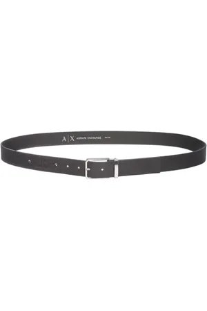 Armani Exchange Tilbehør, Herre, Sort, ONE SIZE, Læder, Sort Sporty Day Læder Sneakers