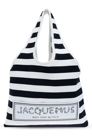 Jacquemus Taske, unisex, Hvid, ONE SIZE, Uld, Marcel Shopper Taske