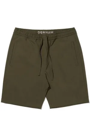 Denham Shorts, Herre, Grøn, XL, Uld, Grøn Ivy Shorts Stilfuld Mænds Sommer